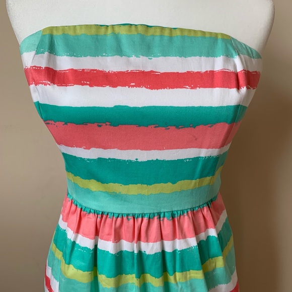 NWT!  Vineyard Vines painted stripe dress #64/65 - Picture 3 of 8